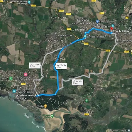 Seaside Housing - Le Cocon Du Veillon - 8 Pers 6&2 Tatil Evi Talmont-Saint-Hilaire